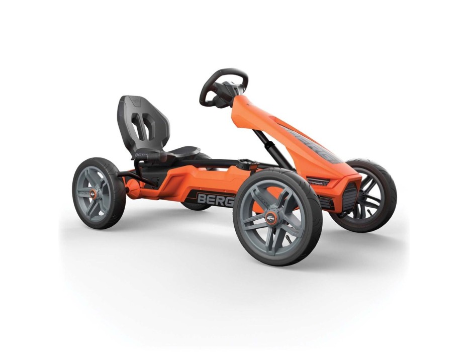 BERG Rally NRG Orange Go-Kart for Younger Children Aged 4 to 12 Years Old