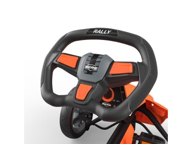 BERG Rally NRG Orange Go-Kart for Younger Children Aged 4 to 12 Years Old