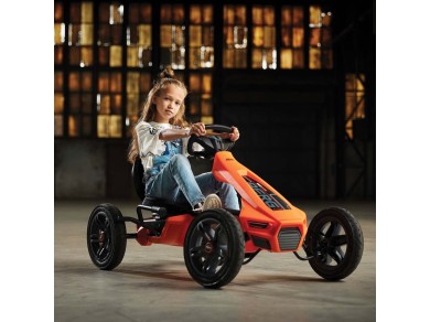 BERG Rally NRG Orange Go-Kart for Younger Children Aged 4 to 12 Years Old