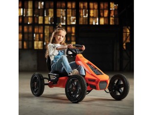 BERG Rally NRG Orange Go-Kart for Younger Children Aged 4 to 12 Years Old